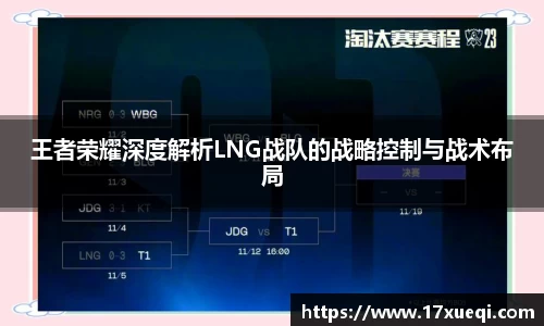 王者荣耀深度解析LNG战队的战略控制与战术布局