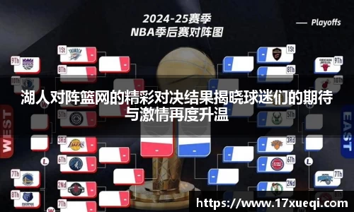 湖人对阵篮网的精彩对决结果揭晓球迷们的期待与激情再度升温